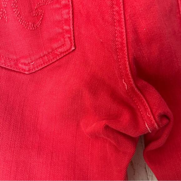 AG Adriano Goldschmied Skinny Red The Stilt Jeans 25 - Picture 8 of 11
